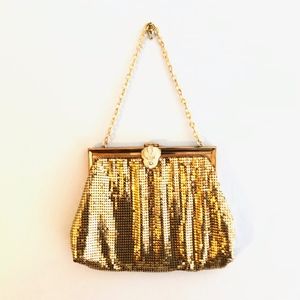 SUPER GLAM Vintage Whiting and Davis Mesh Bag